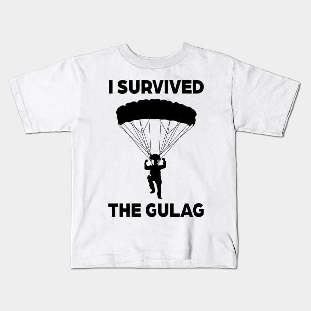 I SURVIVED THE GULAG Kids T-Shirt by Jolley123